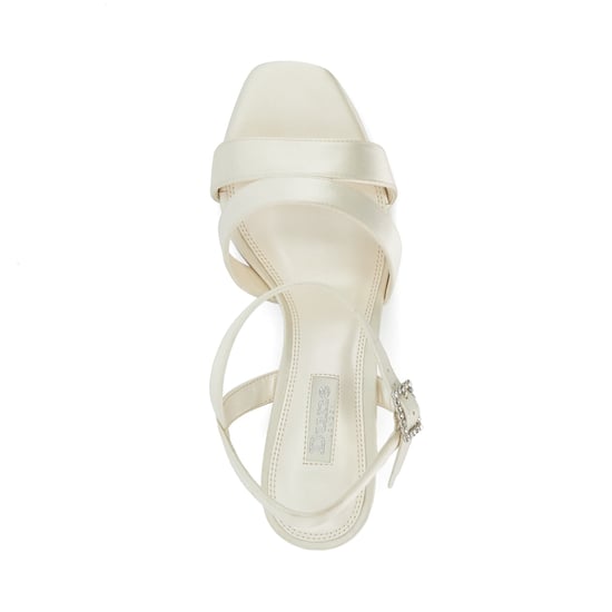 Dune Ladies Matrimonie - Jewel Embellished Block Wedding Heels