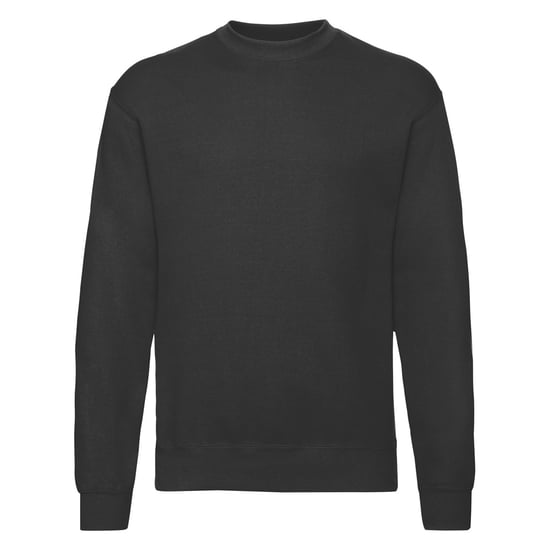 Fruit of the Loom Unisex Adult Classic Drop Shoulder Sweatshirt (Black) - Image 1
