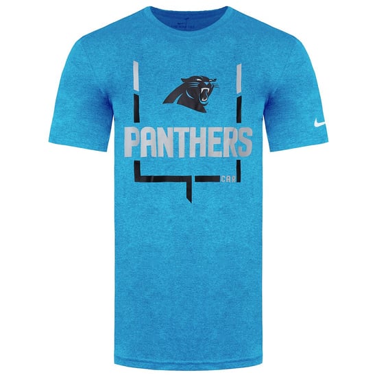 Camiseta azul para hombre Nike NFL Carolina Panthers Legend Goal Post - Image 1