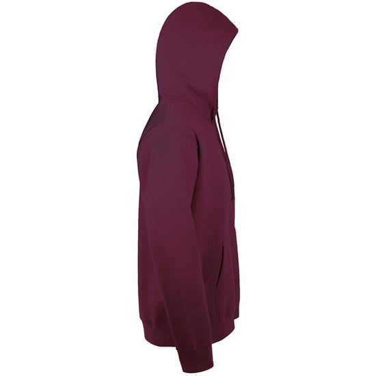 SOLS Snake Unisex Hooded Sweatshirt / Hoodie (Burgundy) - Image 3
