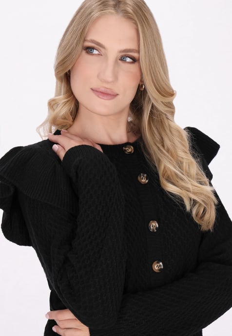 Dreimaster Cardigan women black - Image 5