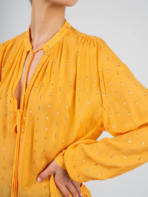 Patrizia Pepe Blusa de mujer naranja - Image 5
