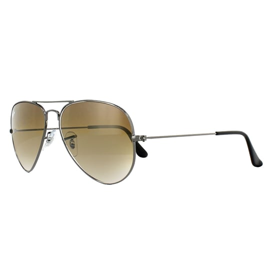 Ray-Ban Sunglasses Aviator 3025 004/51 Gunmetal Brown 55
