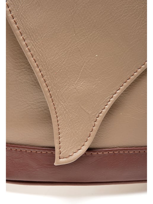 Renata Corsi SS22 RC 2205 Beige Leather Bag - Image 3