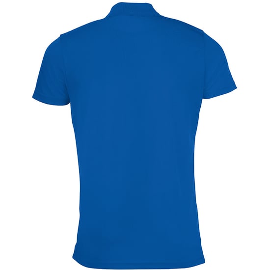 SOLS Mens Performer Short Sleeve Pique Polo Shirt (Royal Blue) - Image 2