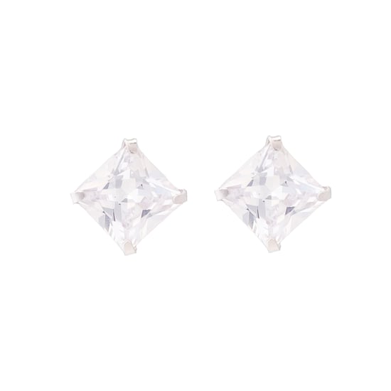 Pendientes Luxenter de Plata de Ley 925 con Circonita Brillante acabados en rodio - Essential - Image 1