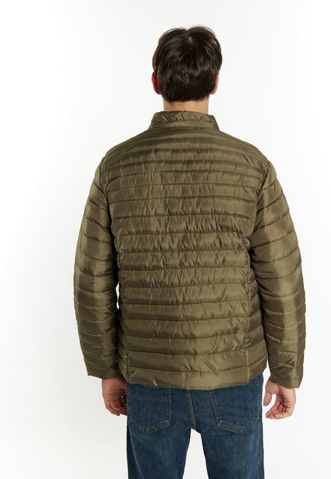Mo Light quilted jacket Men Military olive - Image 4