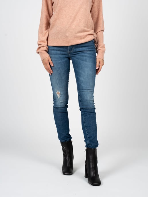 Guess Vaqueros Skinny High de mujer azul - Image 3