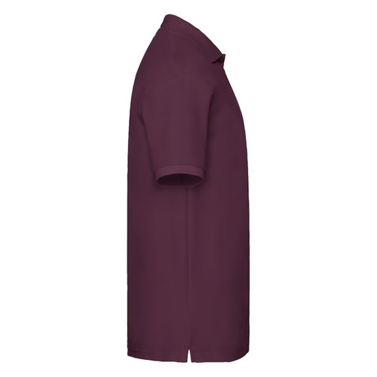 Fruit of the Loom Mens Premium Pique Polo Shirt (Burgundy) - Image 3