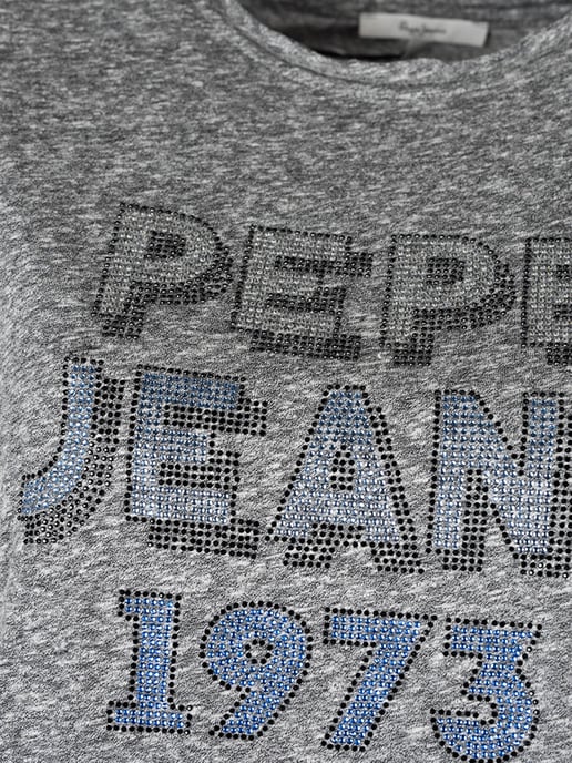 Pepe Jeans T-Shirt Bibiana Woman's Grey