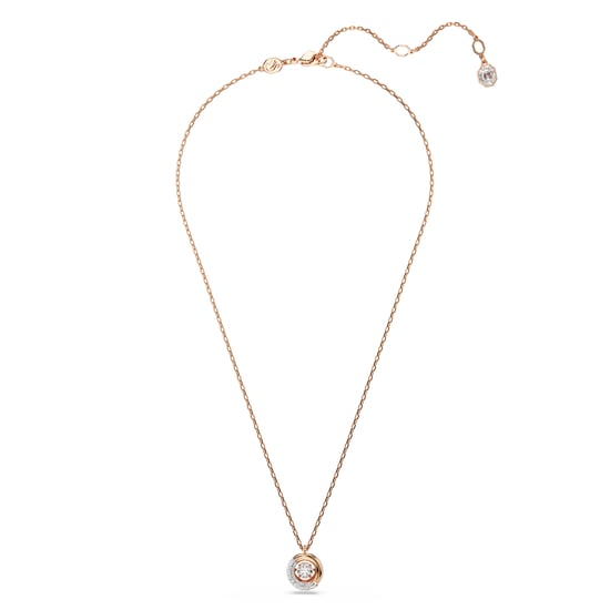 Swarovski 'Dextera' Women's Gold Plated Metal Necklace - Rose 5692257 - Image 2