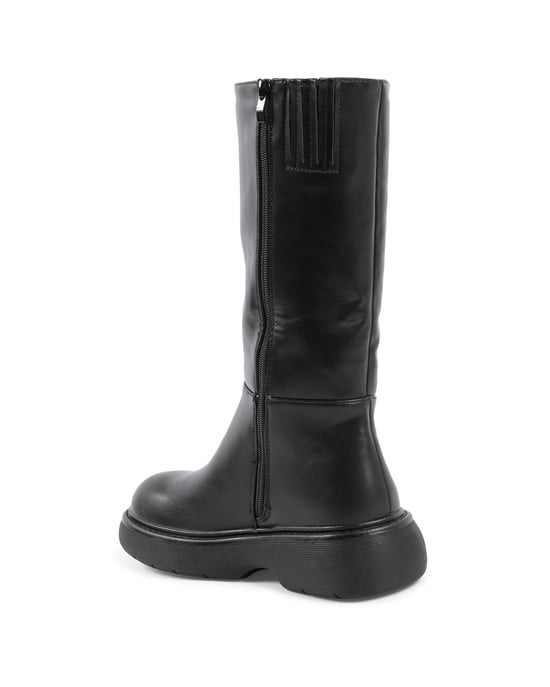 19V69 Italia Womens Short Boot Black