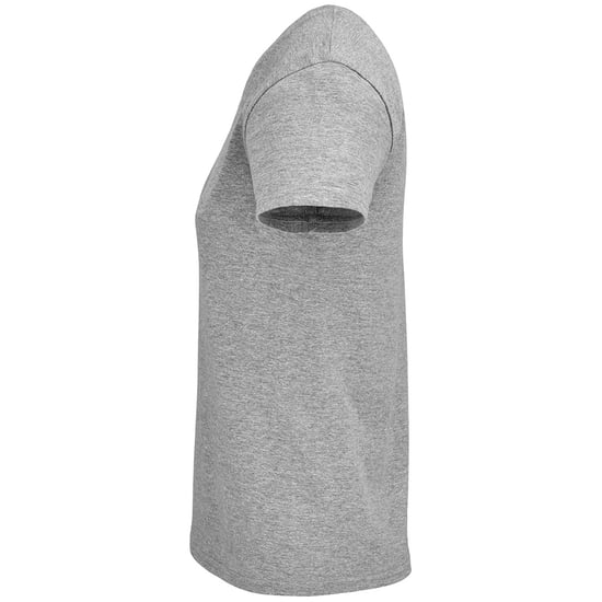SOLS Womens/Ladies Crusader Marl Organic T-Shirt (Grey) - Image 3