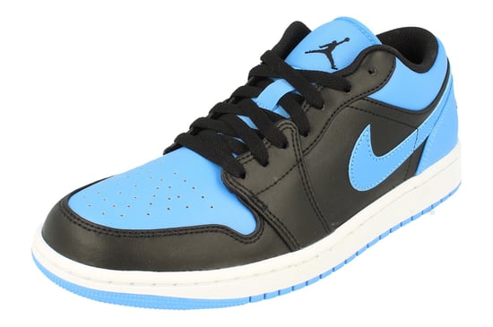 Nike Air Jordan 1 Low Mens Black Trainers - Image 1