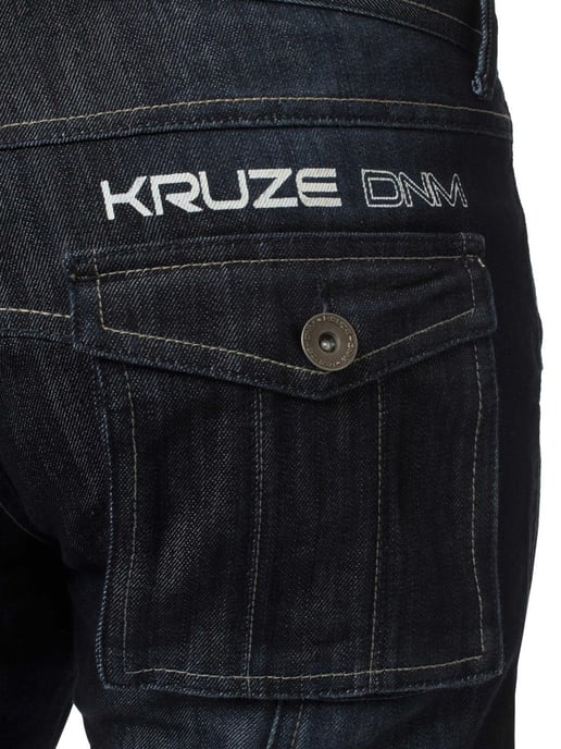 Kruze | Vaqueros Cargo Combat para Hombre - Azul Oscuro - Image 5