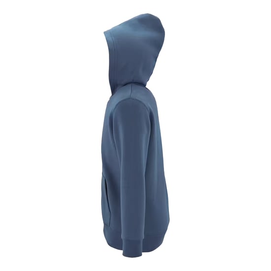 SOLS Childrens/Kids Stone Full Zip Hoodie (Slate Blue) - Image 3