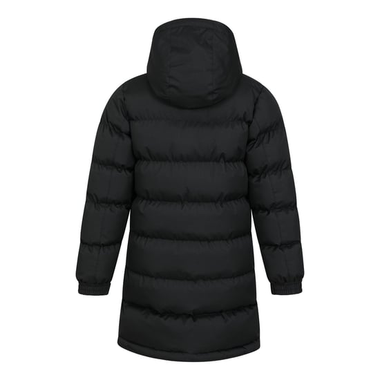 Mountain Warehouse Childrens/Kids Water Resistant Longline Padded Jacket (Black) - Image 2