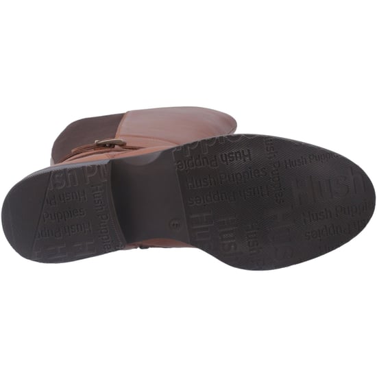 Hush Puppies Victoria Leather Women's Tan Boots - Image 3