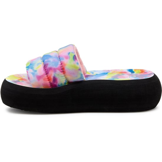 Rocket Dog Splash Loyal Tie Dye Textile Women's Pink/Multi Sandals - Image 6