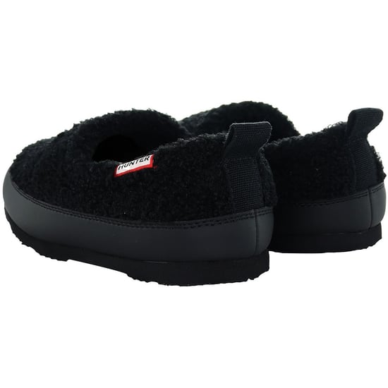 Pantuflas negras Hunter Sherpa para niños pequeños - Image 3