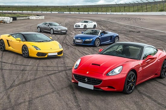 Triple Supercar Drive (eVoucher)