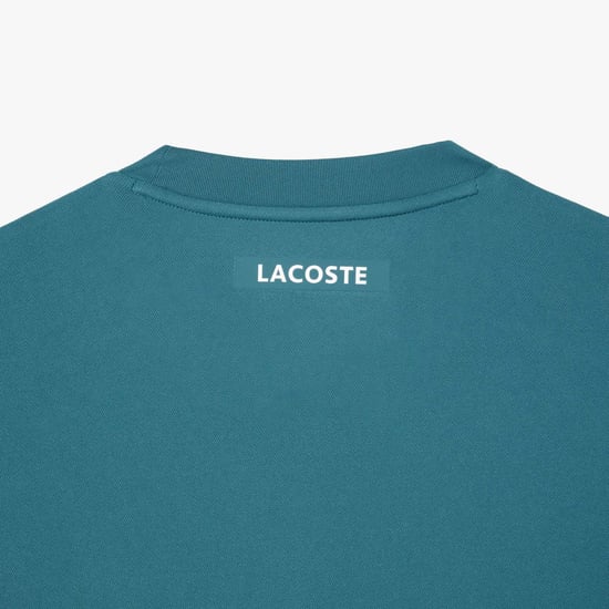 Men's Lacoste Sport Ultra Dry Piqué Tennis T-Shirt in Green