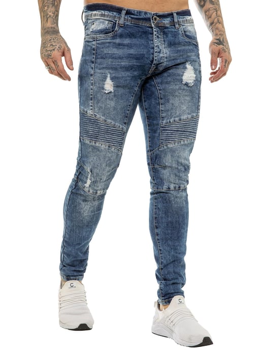 Enzo Biker Jeans - Azul - Image 3