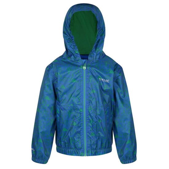 Regatta Childrens/Kids Muddy Puddle Peppa Pig Hooded Waterproof Jacket (Oxford Blue) - Image 1