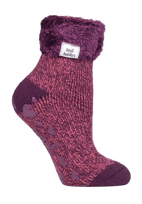 Calcetines Térmicos Antideslizantes de Corte Bajo con Agarres para Mujer - Image 1