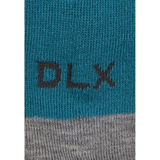 Trespass Unisex Adult Icy Ski Socks (Black/Storm Blue) - Image 5