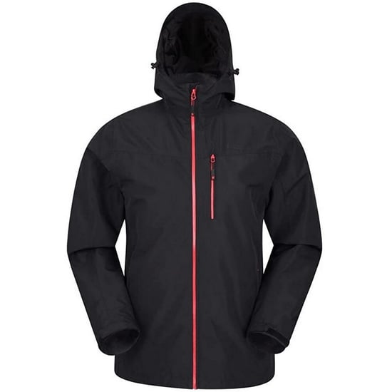 Mountain Warehouse Mens Brisk Extreme Waterproof Jacket (Black) - Image 1