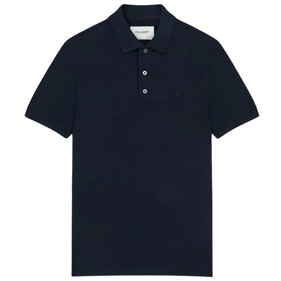 Lyle & Scott Polo Tonal Eagle azul marino - Image 1