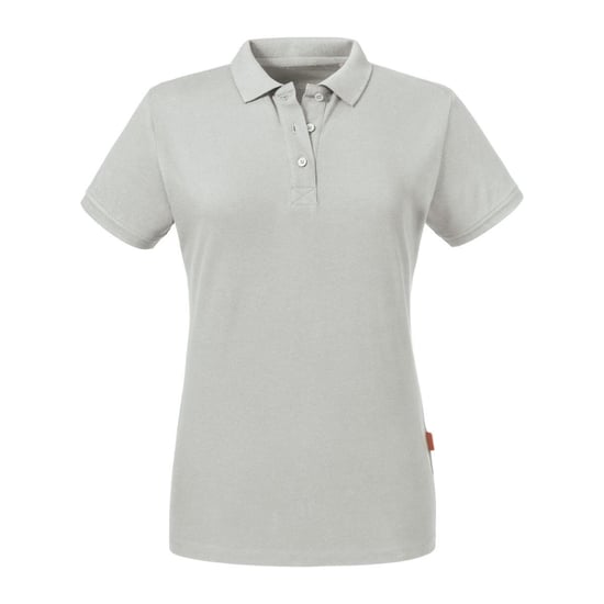 Russell Womens/Ladies Pure Organic Polo (Stone) - Image 1