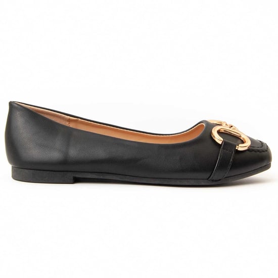 Montevita Ballet Flats Balleri4 In Black