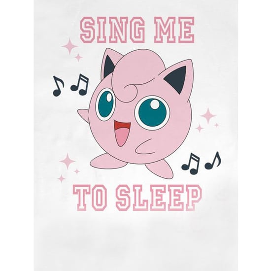 Pokemon Womens/Ladies Sing Me To Sleep T-Shirt Dress (White)