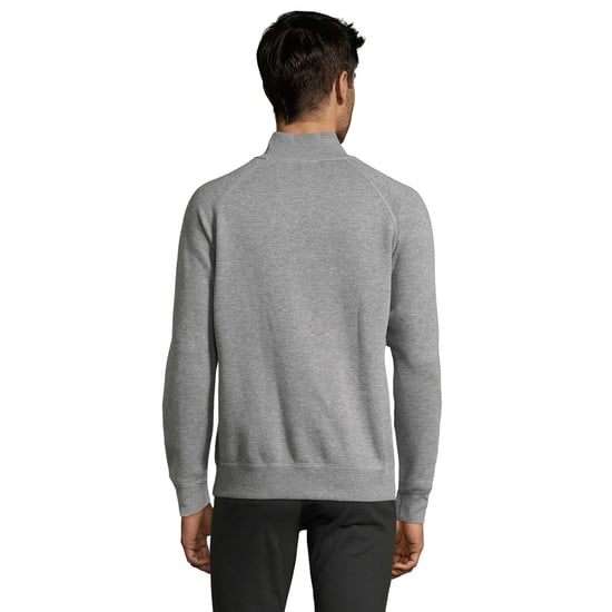 SOLS Mens Sundae Zipped Jacket (Deep Grey Melange) - Image 2