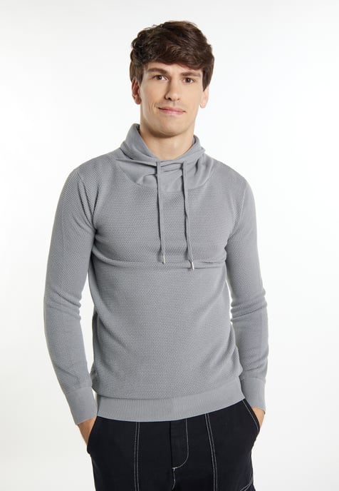 Mo Knitted pullover Men grey - Image 3