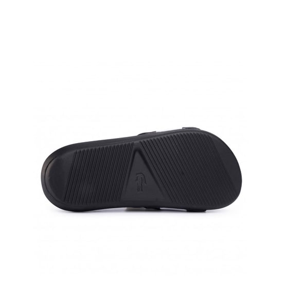 Lacoste Croco Slide 120 3 Sliders negros para mujeres - Image 4
