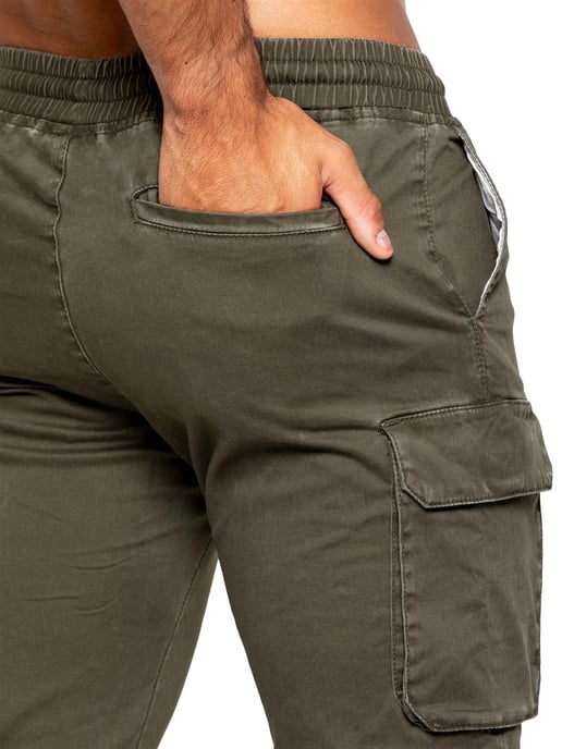 Enzo Pantalones cargo para hombre - Image 4