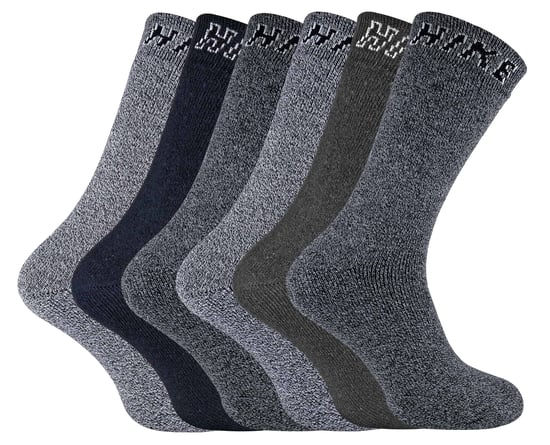 Sock Snob - 6 Pares HIKE Calcetines Senderismo Algodón Transpirable Verano Hombre - Image 1