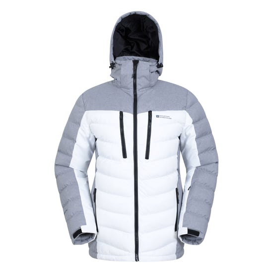 Mountain Warehouse Mens Vulcan III Ski Jacket (White) - Image 1