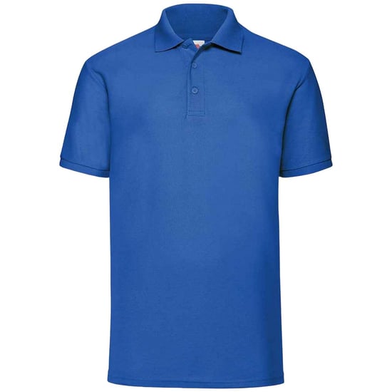 Fruit of the Loom Mens 65/35 Polo Shirt (Royal Blue) - Image 1