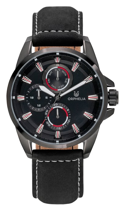 Orphelia Eddington Men's Black Watch OR71900 - Image 1