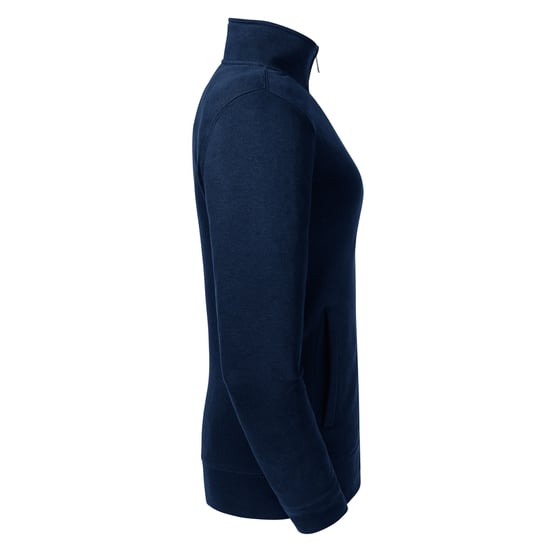 Russell Womens/Ladies Authentic Sweat Jacket (French Navy) - Image 3