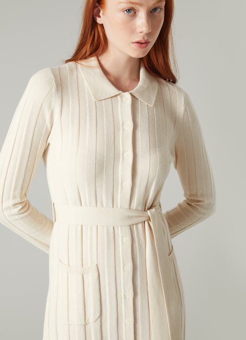 LK Bennett Ali Dresses, Almond Milk