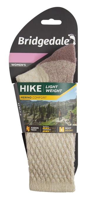 Bridgedale - Calcetines de Merino ligeros para mujer - Arena - Image 2