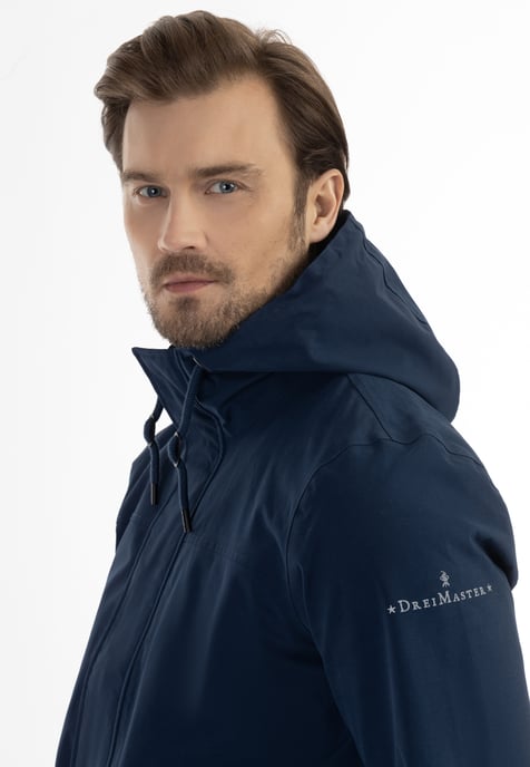 Dreimaster rain jacket Men marine - Image 5