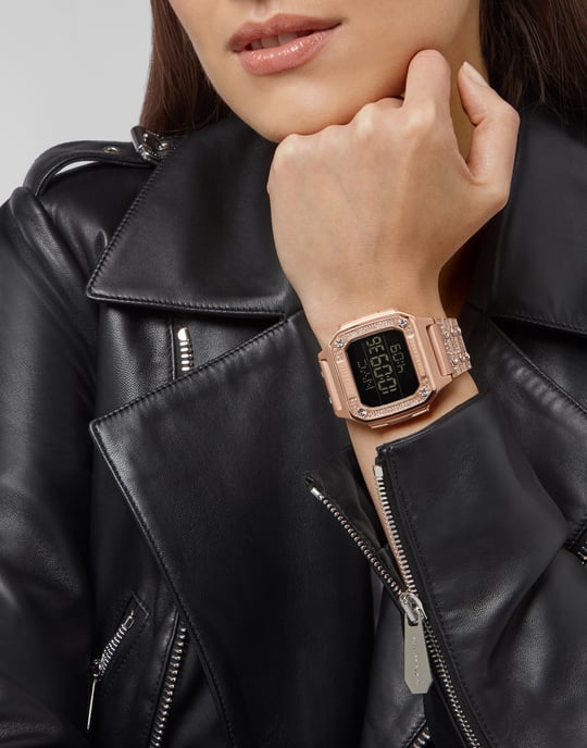 Philipp Plein Hyper $hock Women's Rose Gold Watch PWHAA1221 - Image 3