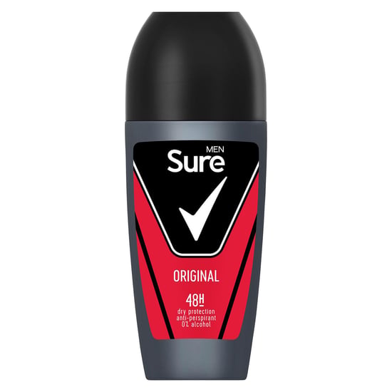 Sure Men Original Anti-perspirant 48H Dry Protection Roll-On Deodorant, 3x50ml