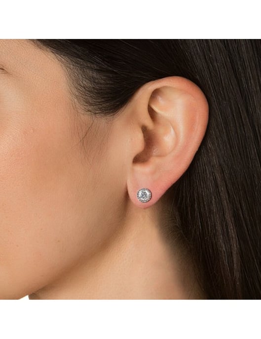 Pendientes Sophia - Oro rosa y Cristal - Image 5